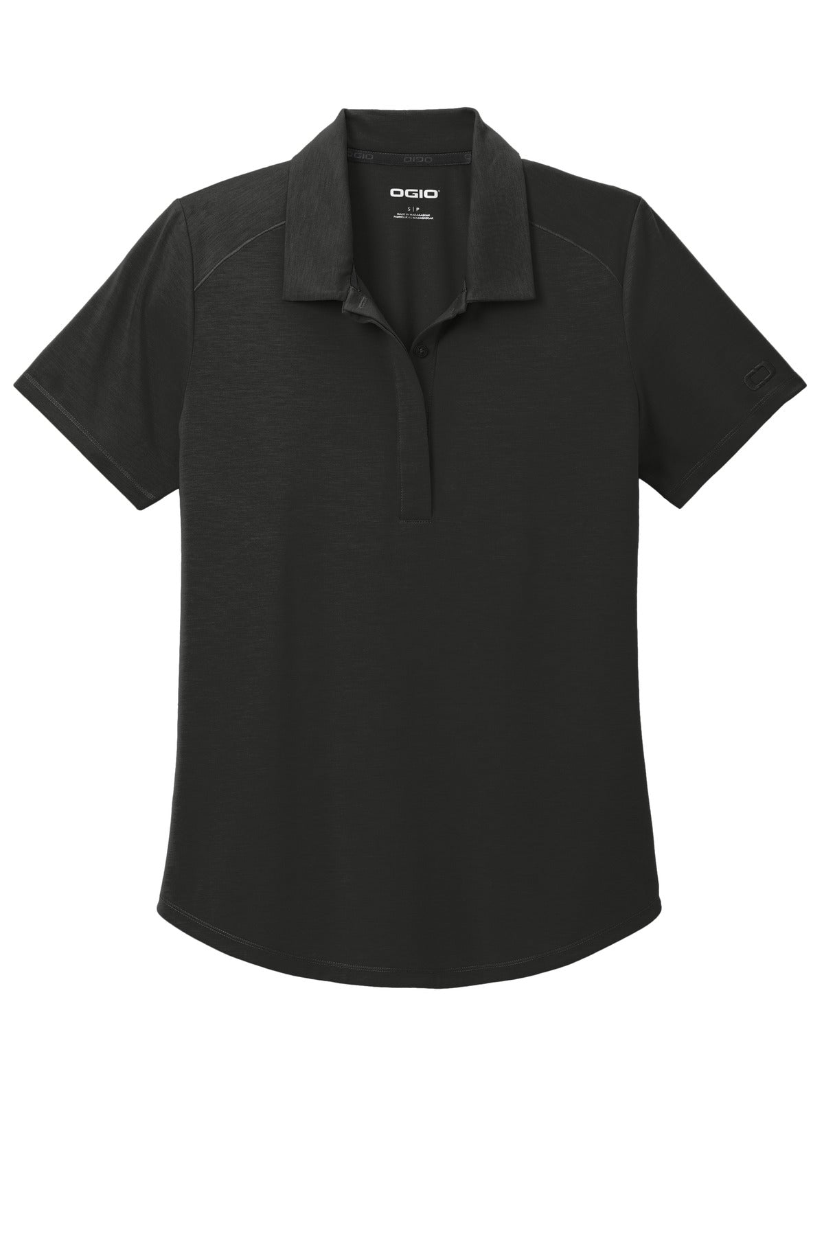 Custom Embroidered OGIO Polos/Knits in Blacktop