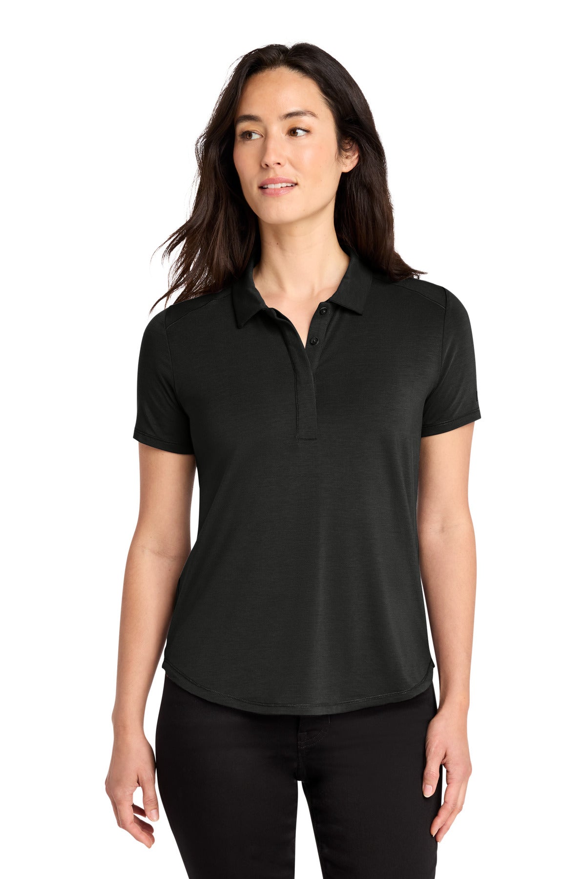 Custom Embroidered OGIO Polos/Knits in Blacktop