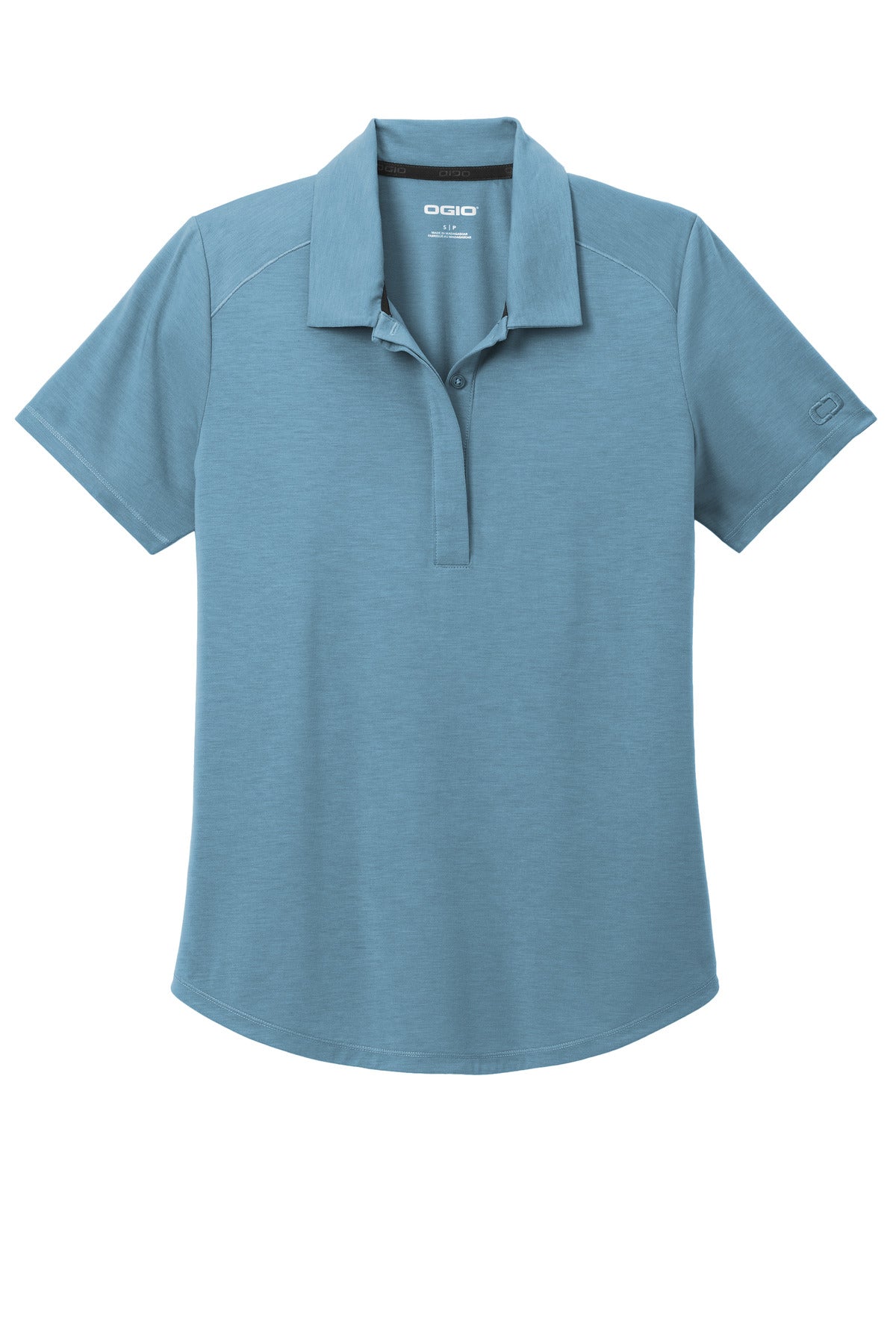 Custom Embroidered OGIO Polos/Knits in Blue Mist