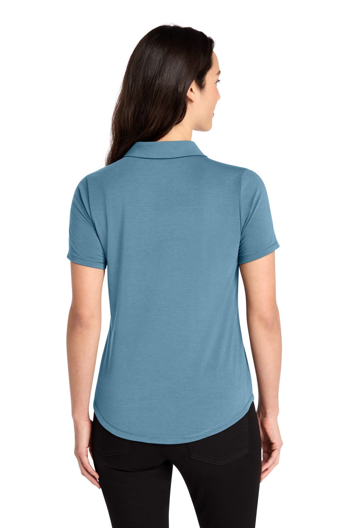 Custom Embroidered OGIO Polos/Knits in Blue Mist