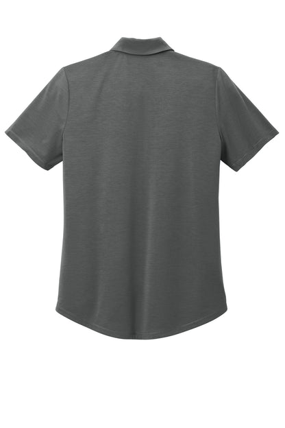 Custom Embroidered OGIO Polos/Knits in Tarmac Grey