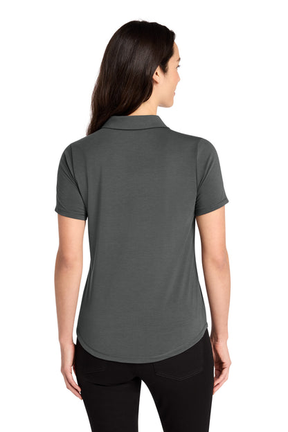 Custom Embroidered OGIO Polos/Knits in Tarmac Grey
