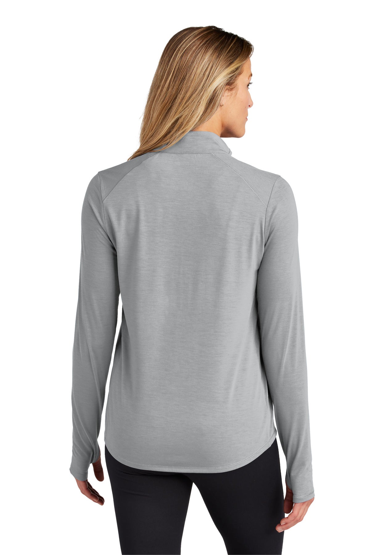 Custom Embroidered OGIO Women's Motion 1/4-Zip LOG153,Greystone
