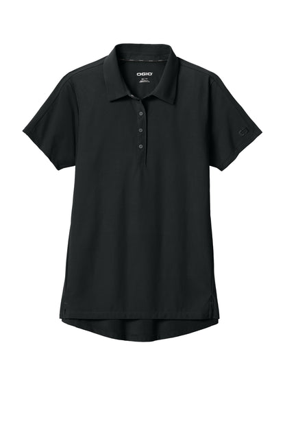 Custom Embroidered OGIO Polos/Knits in Blacktop