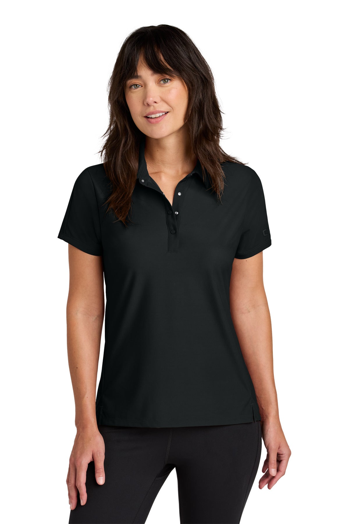 Custom Embroidered OGIO Polos/Knits in Blacktop