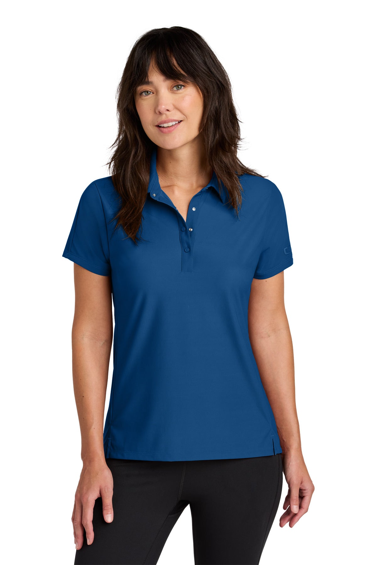 Custom Embroidered OGIO Polos/Knits in Force Blue