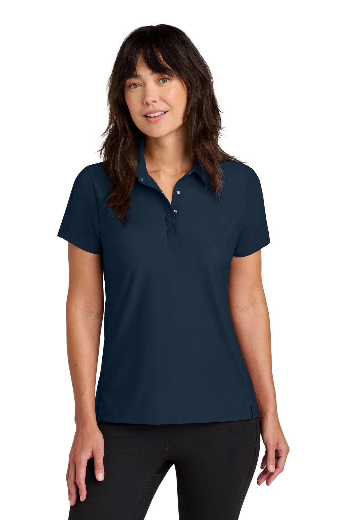 Custom Embroidered OGIO Polos/Knits in River Blue Navy