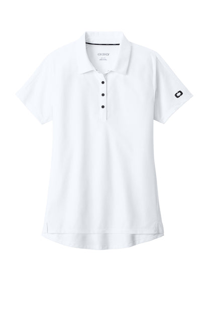 Custom Embroidered OGIO Polos/Knits in White