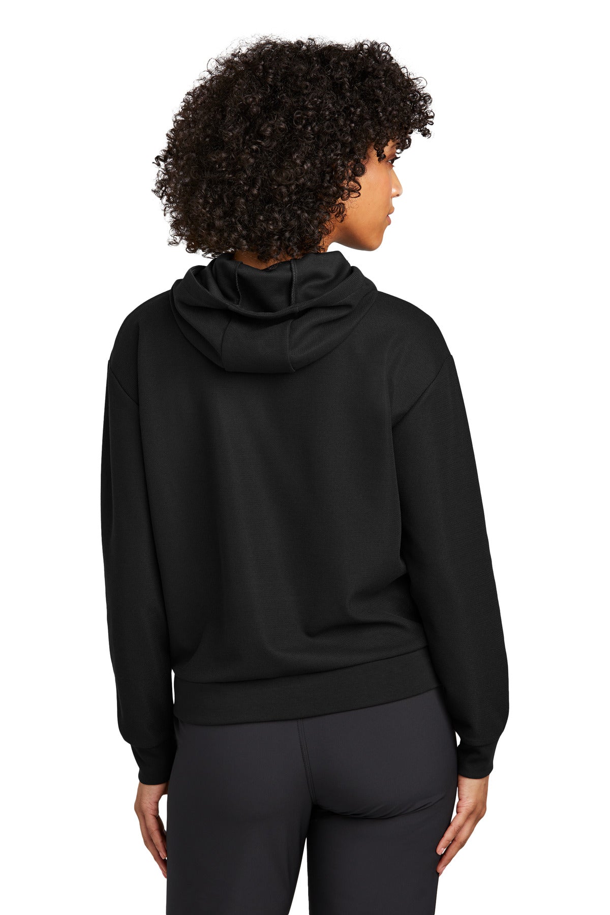 Custom Embroidered OGIO Women's Revive Hoodie LOG162,Blacktop