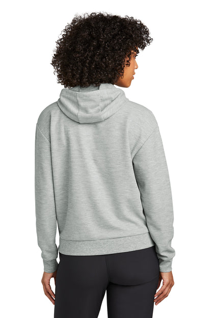 Custom Embroidered OGIO Women's Revive Hoodie LOG162,Light Heather Grey