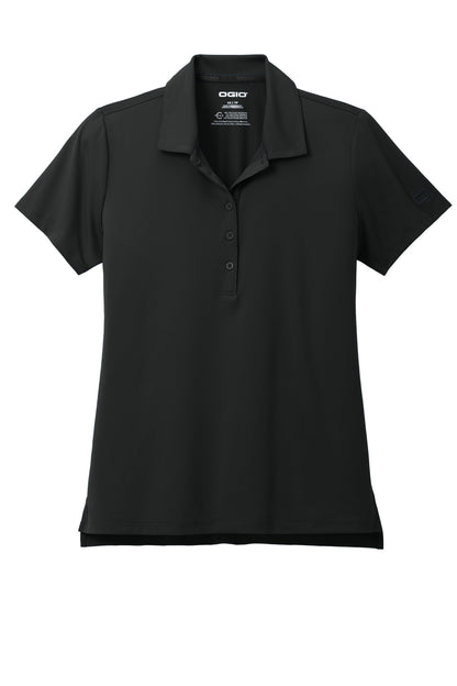 Custom Embroidered OGIO Polos/Knits in Blacktop