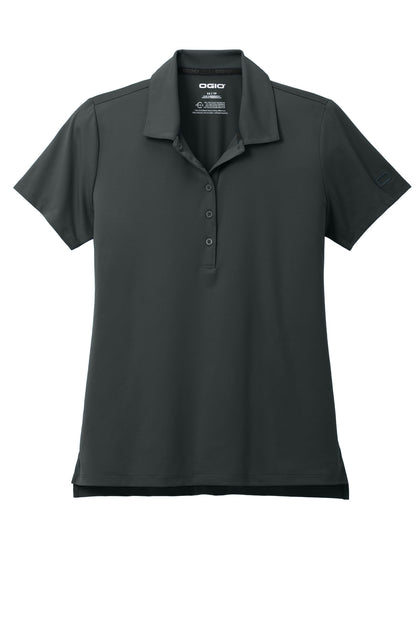 Custom Embroidered OGIO Polos/Knits in Tarmac Grey