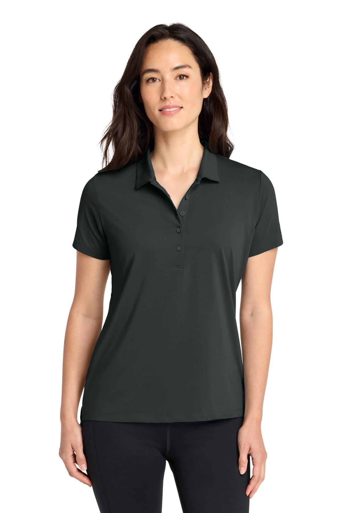 Custom Embroidered OGIO Polos/Knits in Tarmac Grey