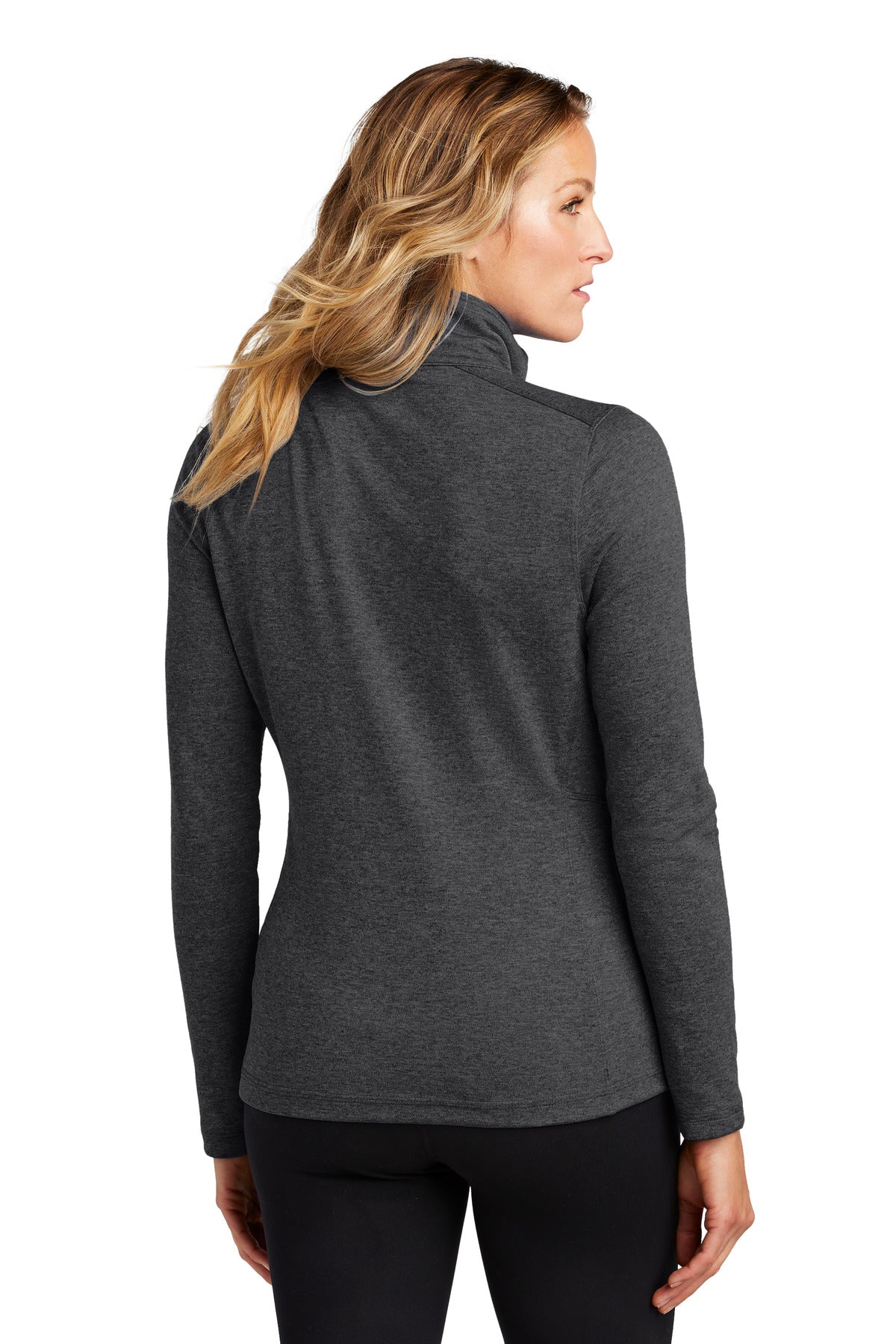 Custom Embroidered OGIO Women's Pixel Full-Zip. LOG203,Blacktop