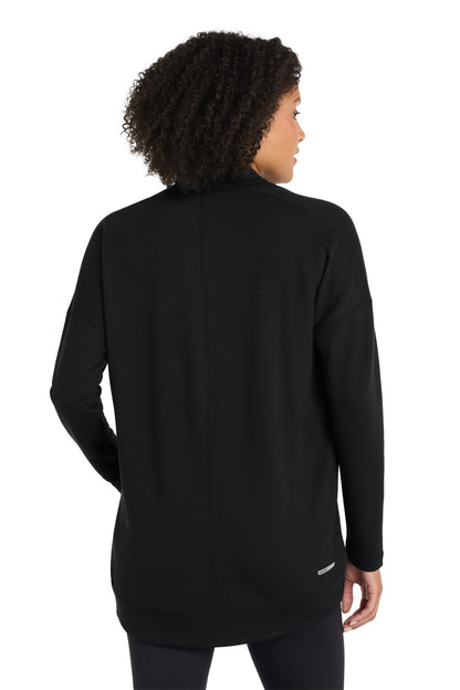 Custom Embroidered OGIO Women's Luuma Cocoon Fleece. LOG811,Blacktop