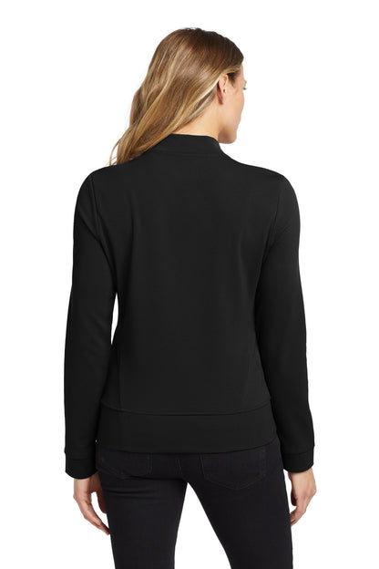 Custom Embroidered OGIO  Women's Hinge Full-Zip. LOG820,Blacktop
