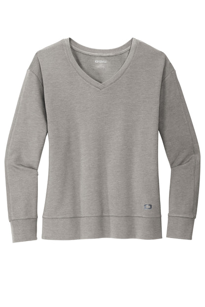 OGIO Women's Luuma Flex Long Sleeve V-Neck LOG825