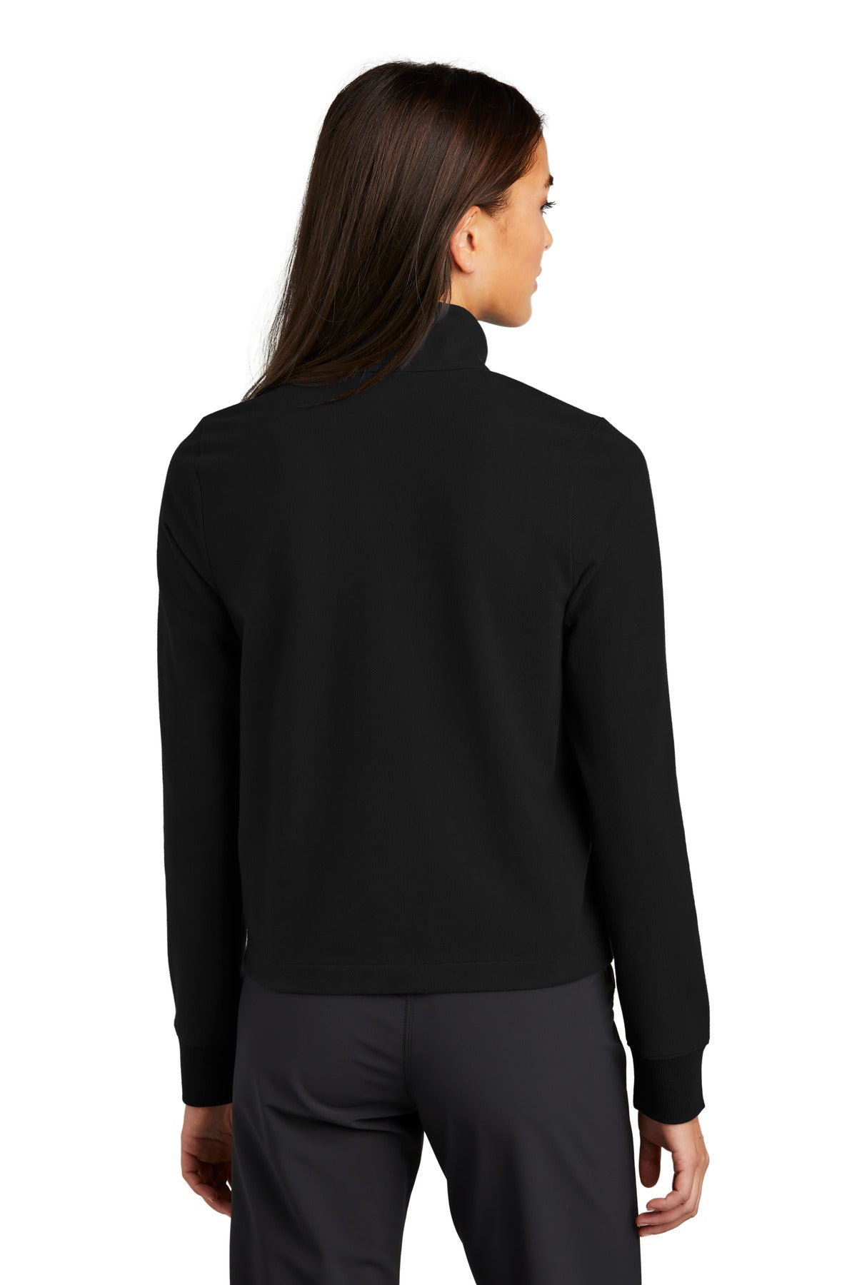 Custom Embroidered OGIO Women's Outstretch Full-Zip LOG830,Blacktop