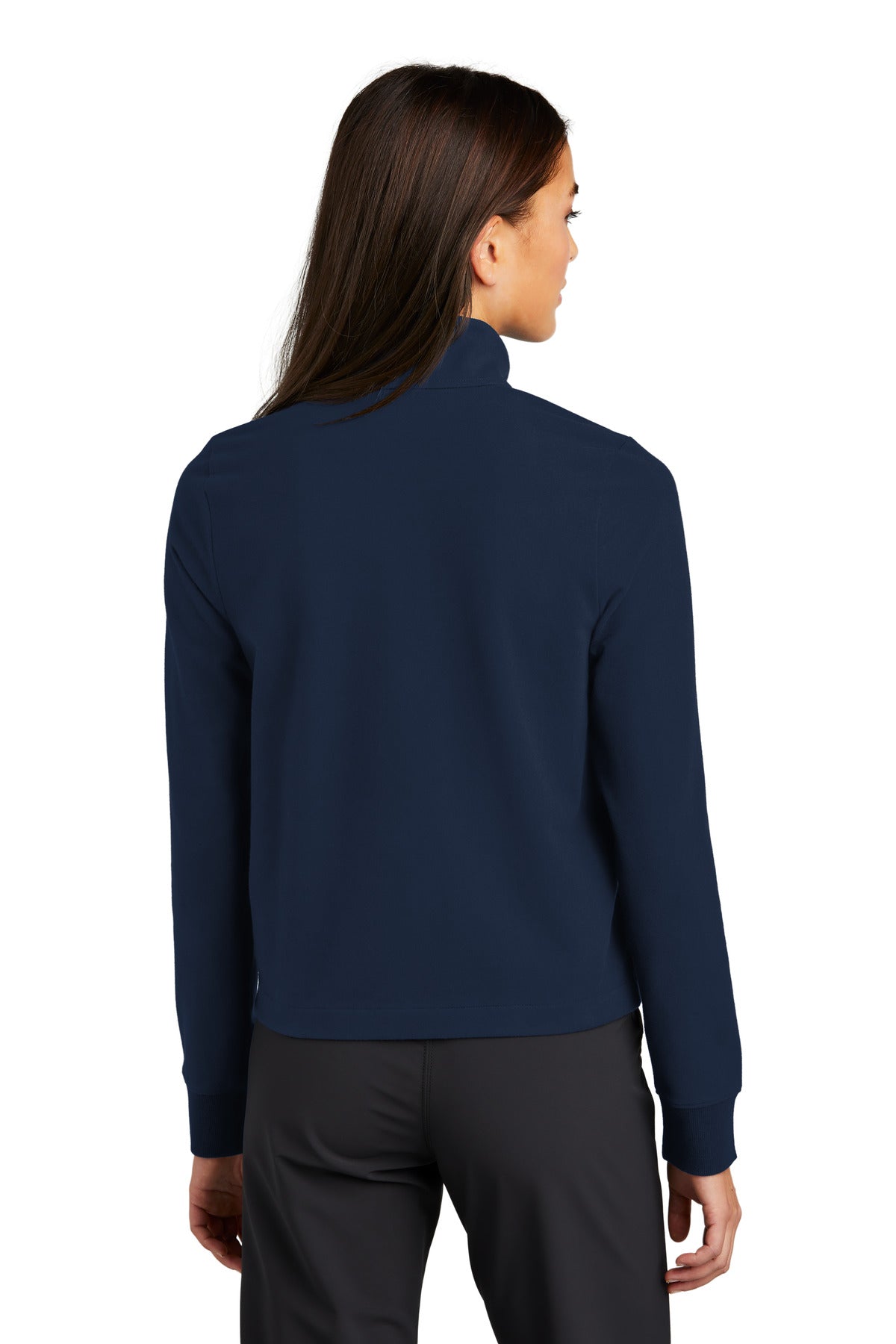 Custom Embroidered OGIO Women's Outstretch Full-Zip LOG830,River Blue Navy