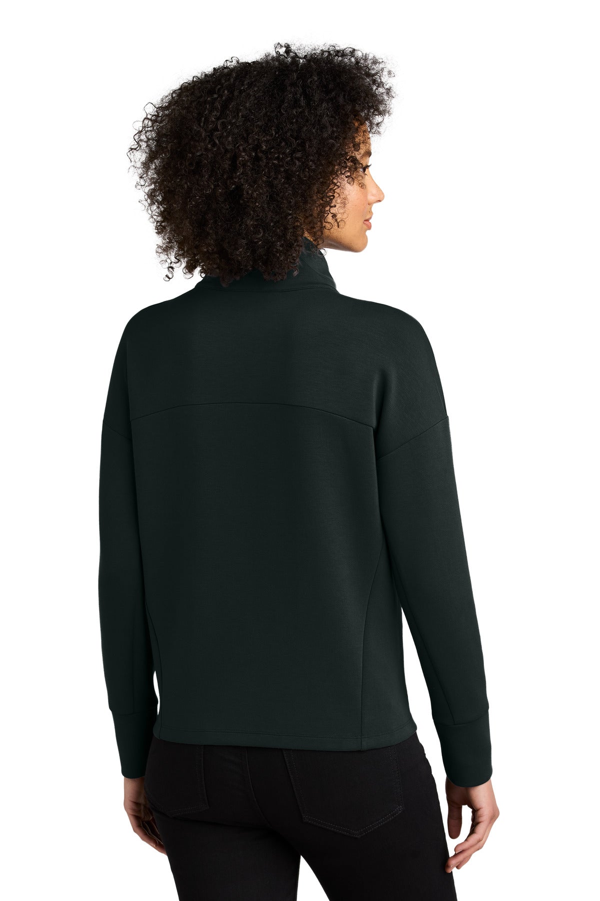 Custom Embroidered OGIO Women's Transcend Full-Zip LOG860,Blacktop