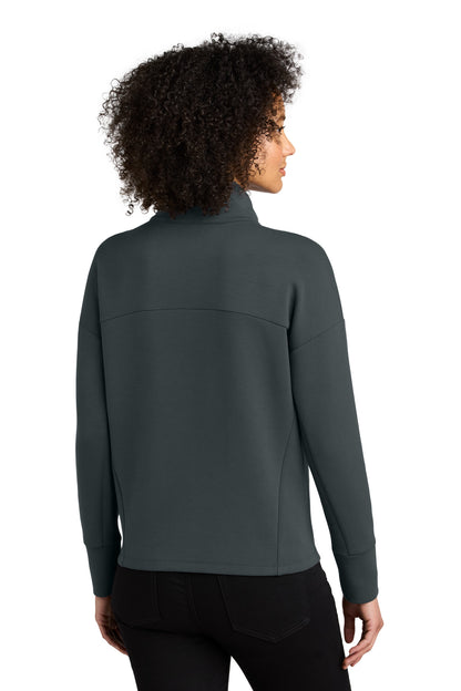 Custom Embroidered OGIO Women's Transcend Full-Zip LOG860,Tarmac Grey