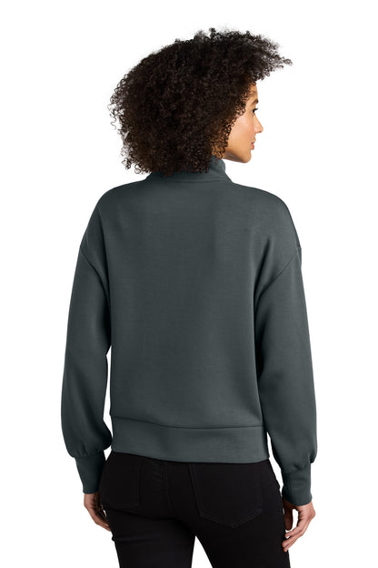 Custom Embroidered OGIO Women's Transcend 1/4-Zip LOG861,Tarmac Grey