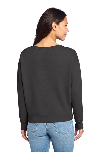 Custom Embroidered Port & Co Sweatshirts in Coal