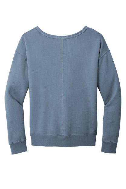 Custom Embroidered Port & Co Sweatshirts in Faded Denim