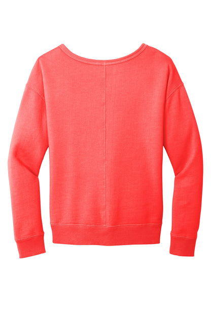 Custom Embroidered Port & Co Sweatshirts in Poppy