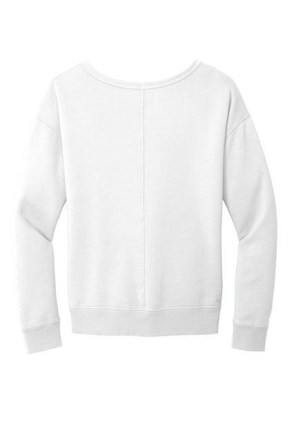Custom Embroidered Port & Co Sweatshirts in White
