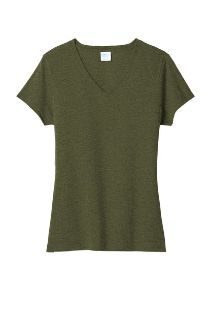 Port & Company  Women's Tri-Blend V-Neck Tee. LPC330V