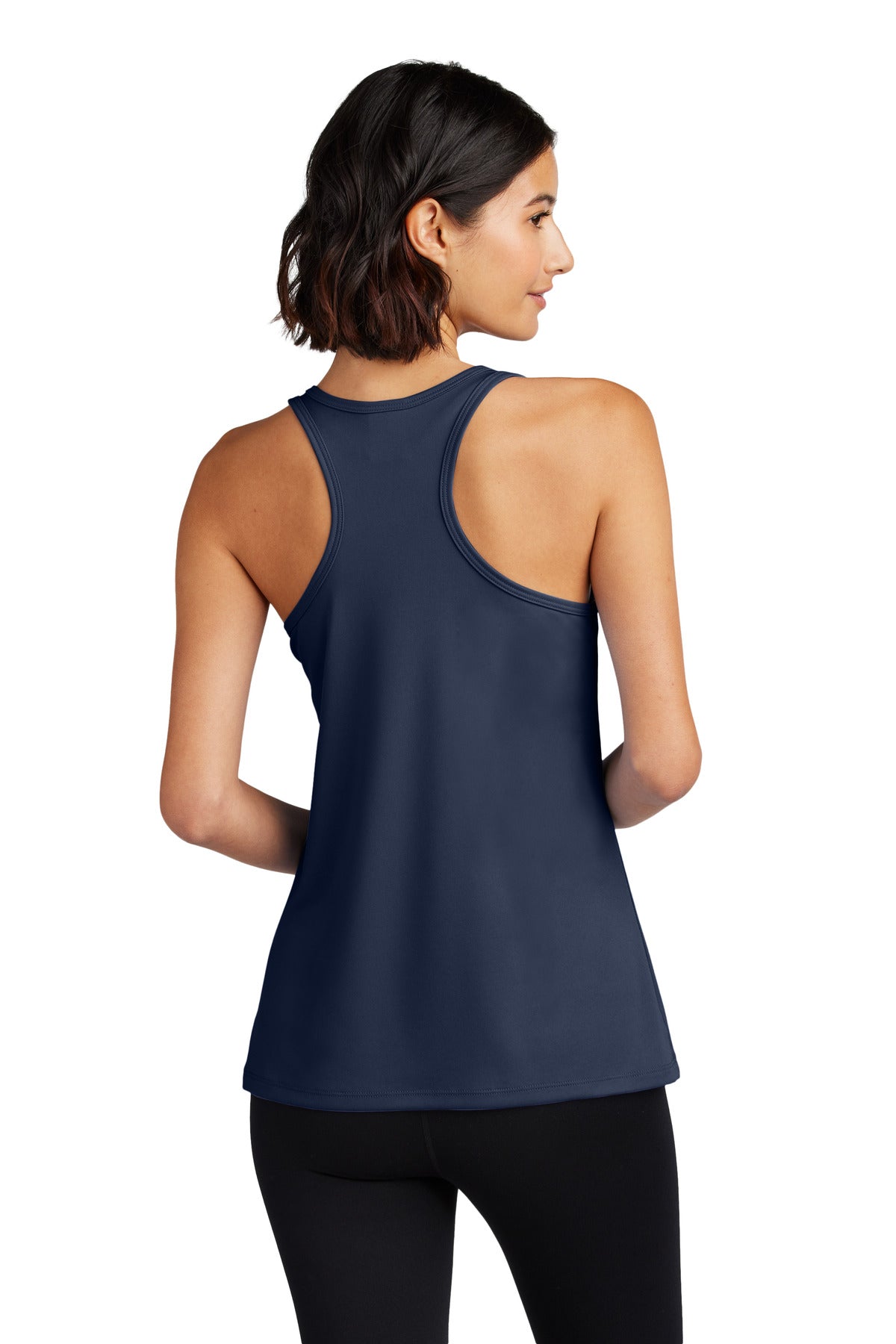 Custom Embroidered Port & Company Women's Performance Tank LPC380TT,True Navy