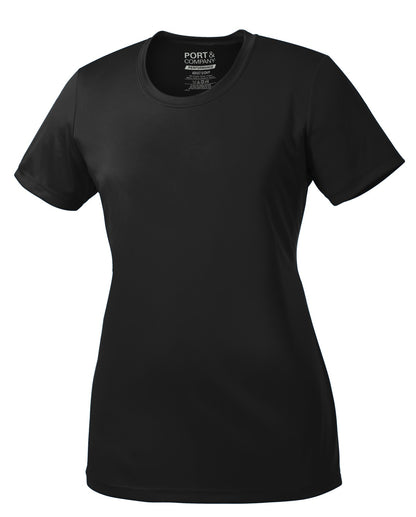 Port & Company Women's Performance Tee. LPC380