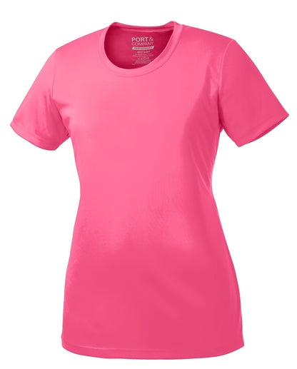 Port & Company Women's Performance Tee. LPC380