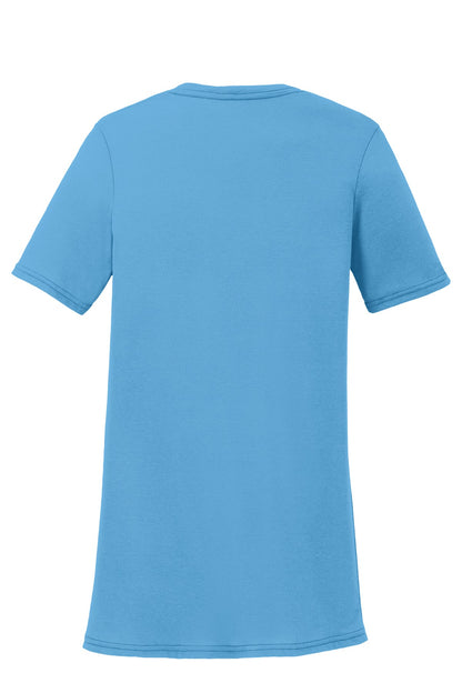 Port & Company Women's Performance Blend V-Neck Tee. LPC381V