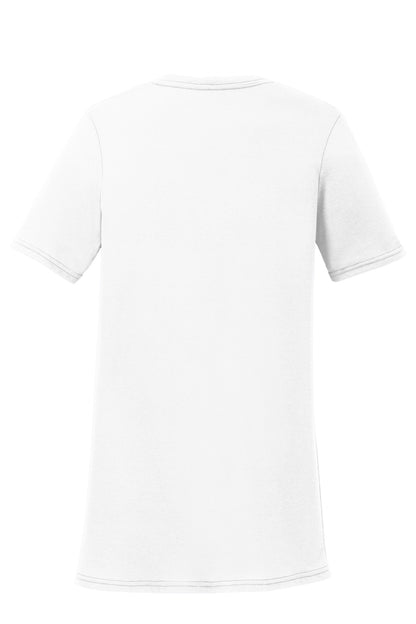 Port & Company Women's Performance Blend V-Neck Tee. LPC381V