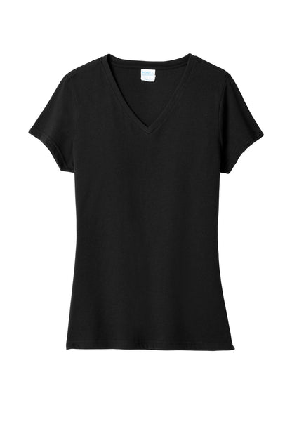 Port & Company  Women's Fan Favorite  Blend V-Neck Tee. LPC455V