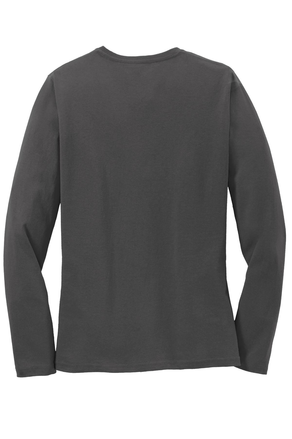 Custom Embroidered Port & Co T-Shirts  in Charcoal