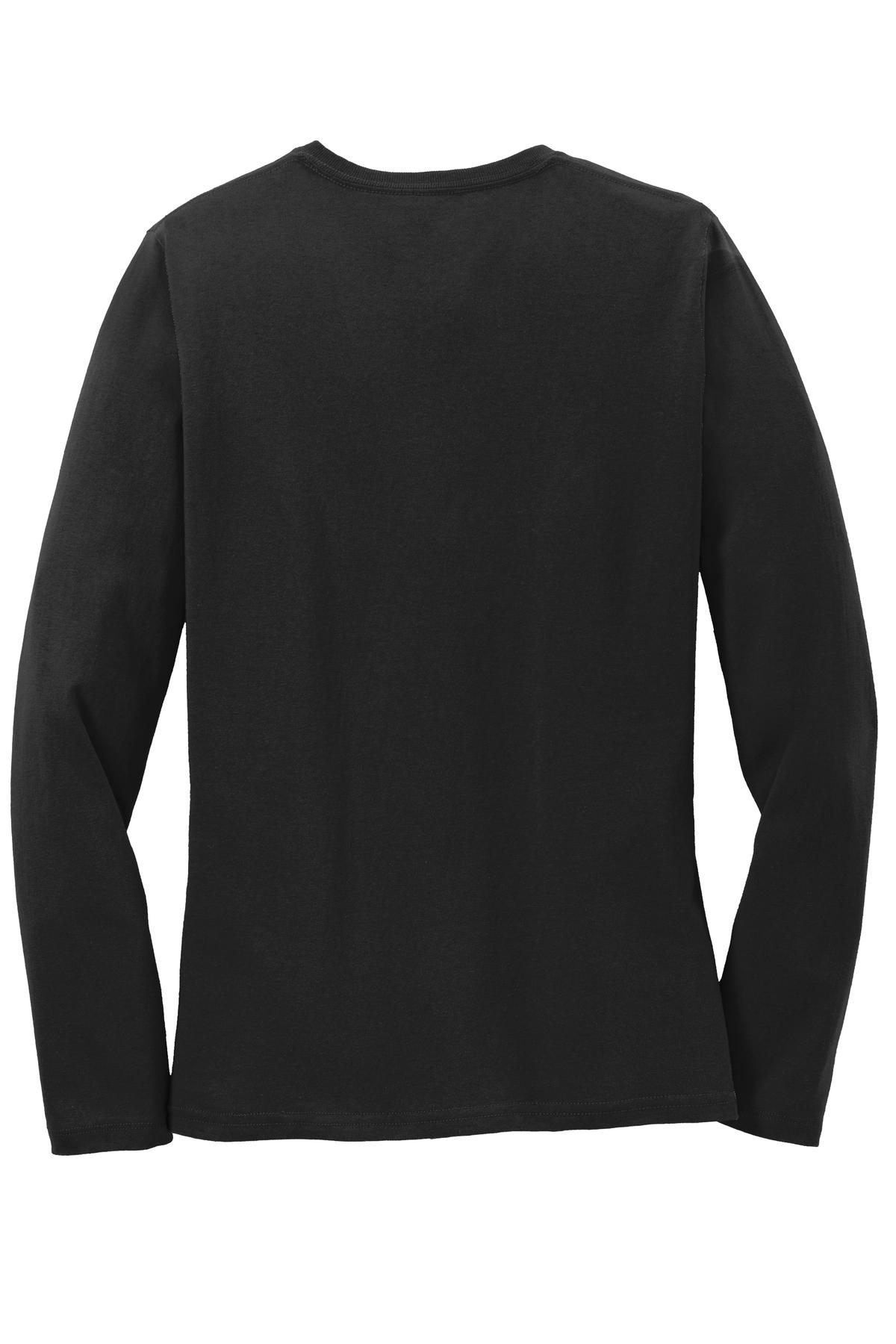 Custom Embroidered Port & Co T-Shirts  in Jet Black