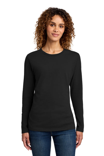 Custom Embroidered Port & Co T-Shirts  in Jet Black