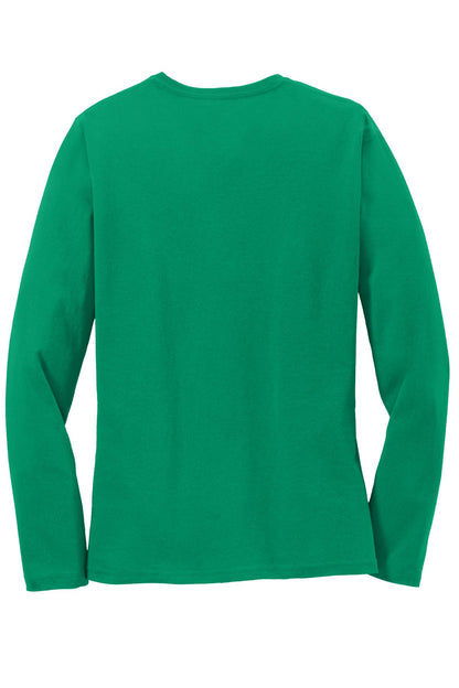 Custom Embroidered Port & Co T-Shirts  in Kelly
