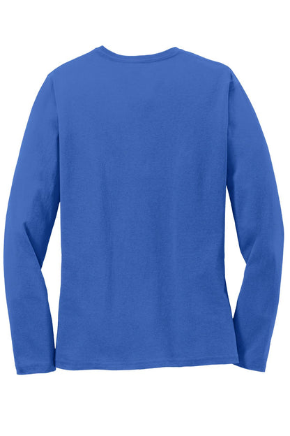 Custom Embroidered Port & Co T-Shirts  in Royal