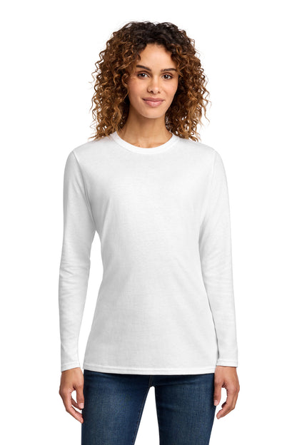 Custom Embroidered Port & Co T-Shirts  in White