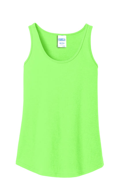 Port & Company Women's Core Cotton Tank Top.  LPC54TT