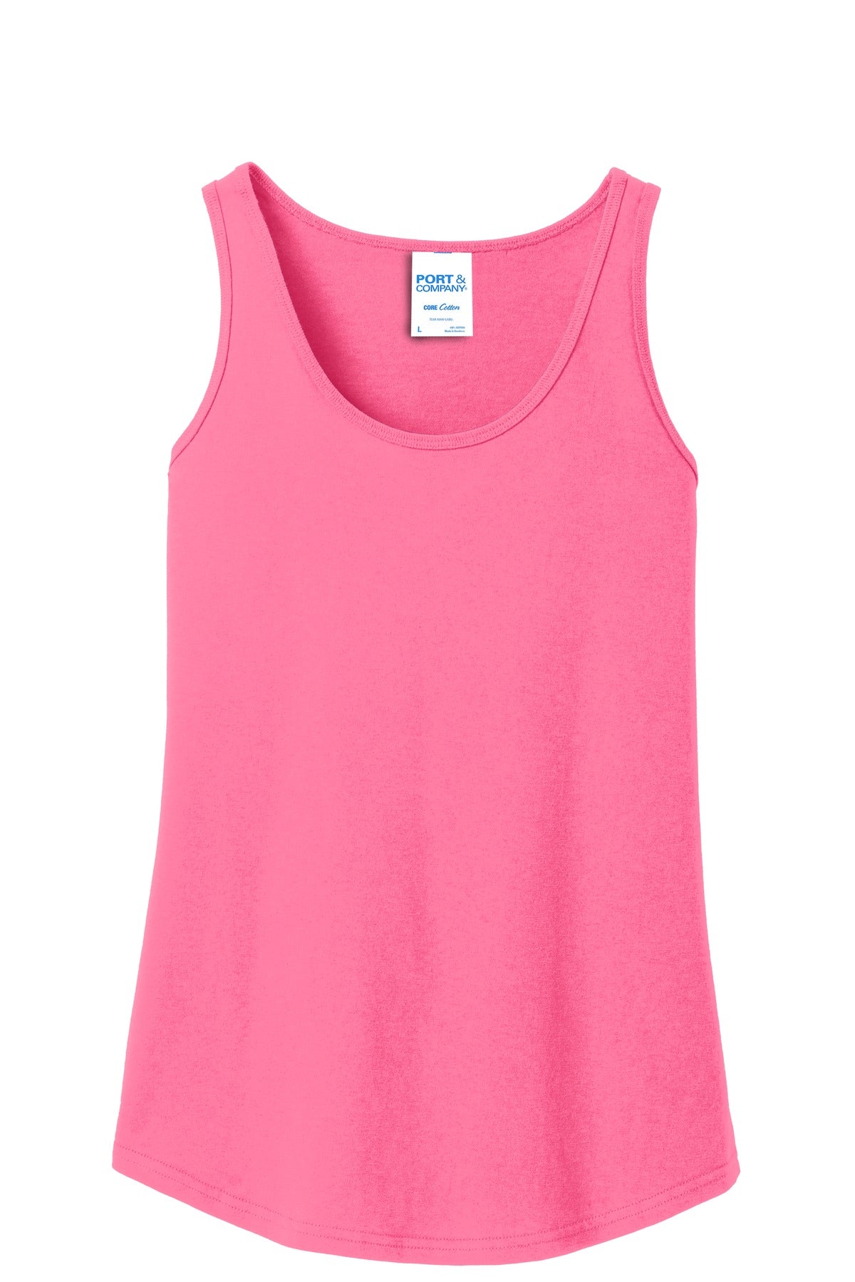 Port & Company Women's Core Cotton Tank Top.  LPC54TT