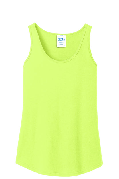 Port & Company Women's Core Cotton Tank Top.  LPC54TT