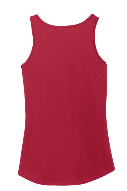 Port & Company Women's Core Cotton Tank Top.  LPC54TT