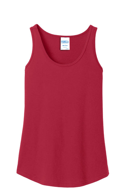 Port & Company Women's Core Cotton Tank Top.  LPC54TT