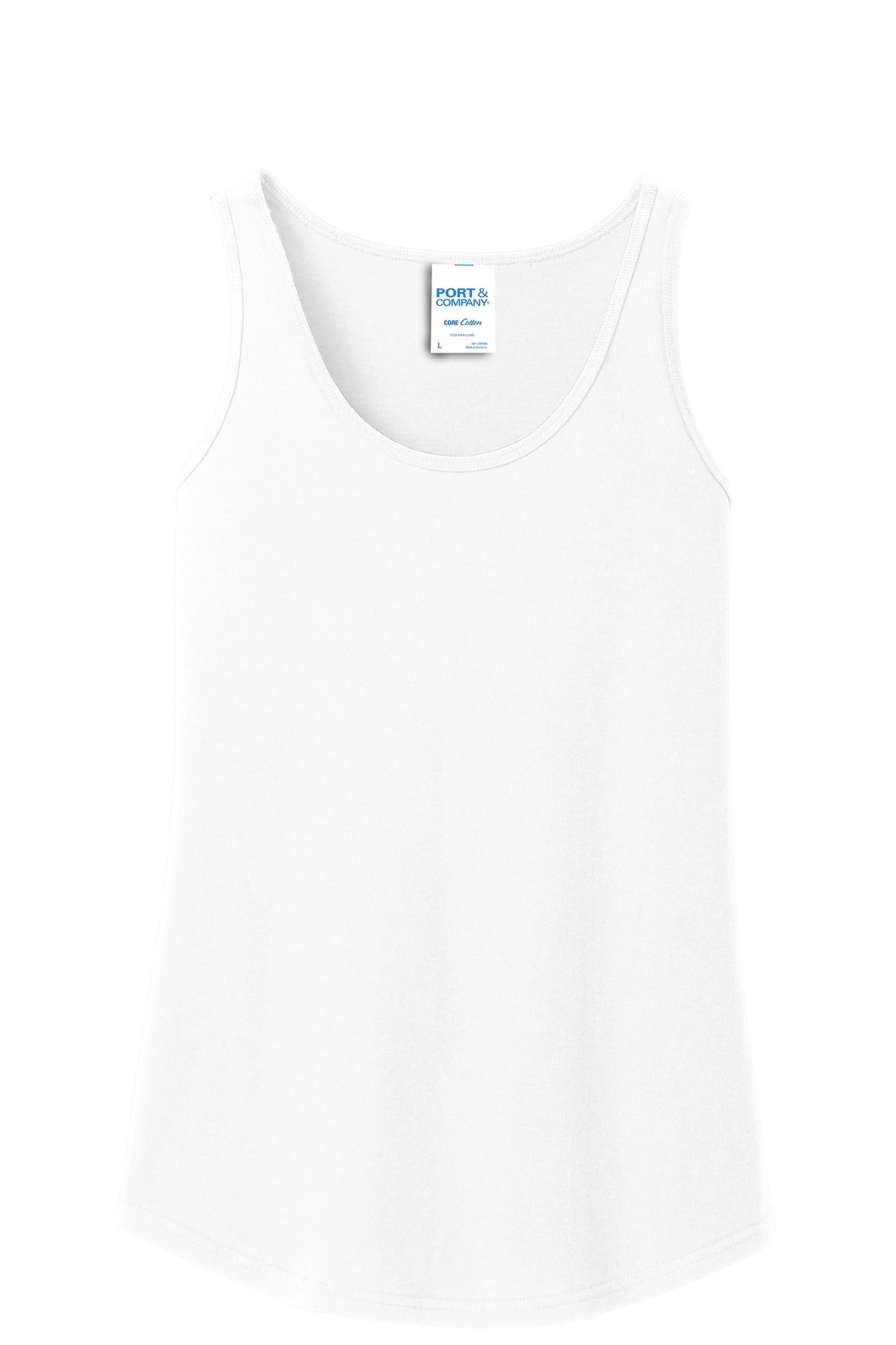 Port & Company Women's Core Cotton Tank Top.  LPC54TT