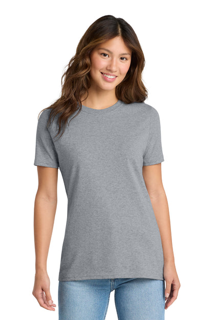 Custom Embroidered Port & Co T-Shirts  in Athletic Heather